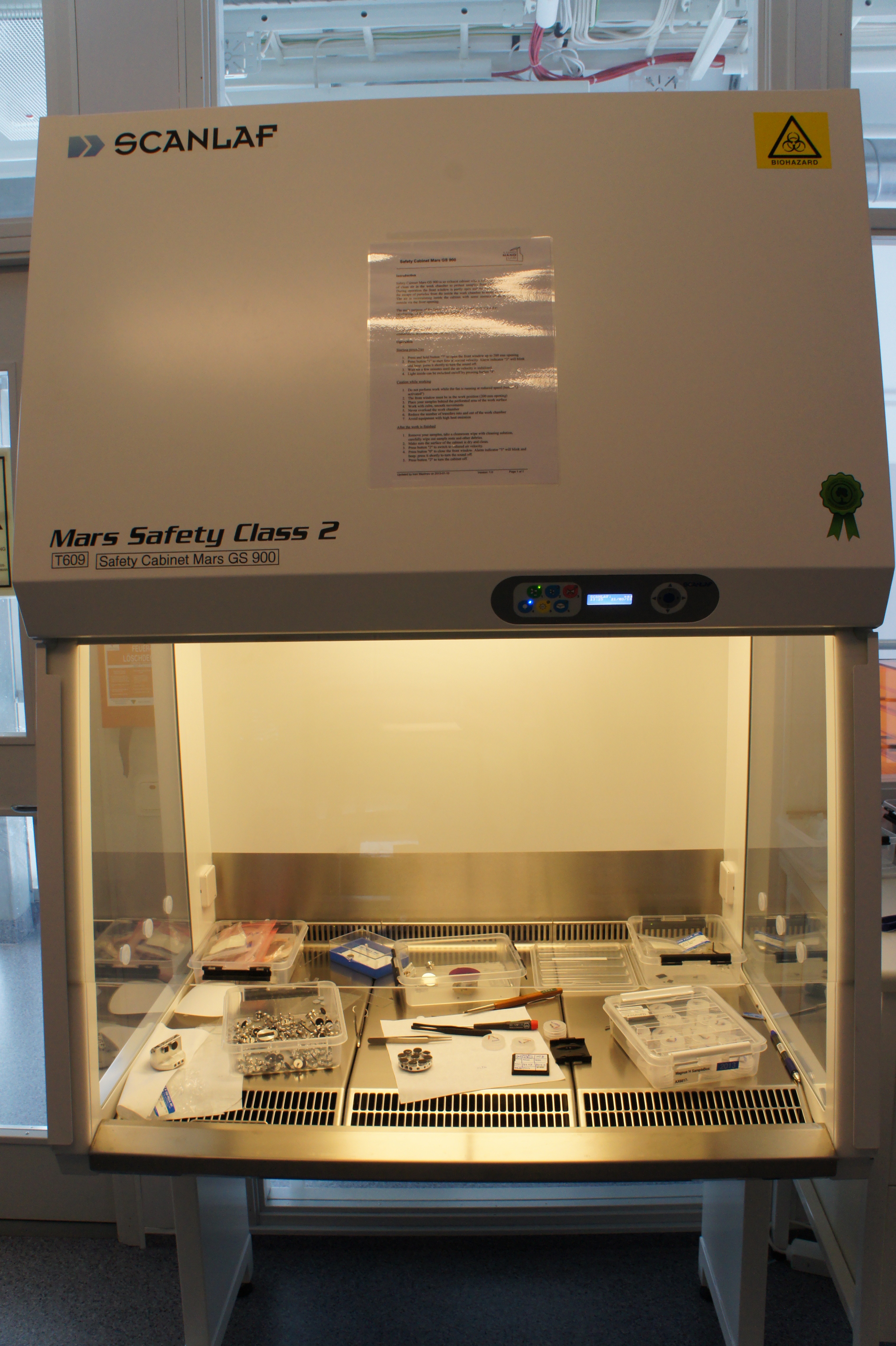 Picture of Safety Cabinet Mars GS 900 